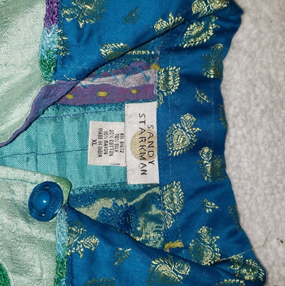 Sandy Starkman XL 70%silk 20%cotton 10%rayon - Picture 3 of 3